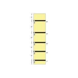 4 Seasons - 8'6" - 5 Bar Panel