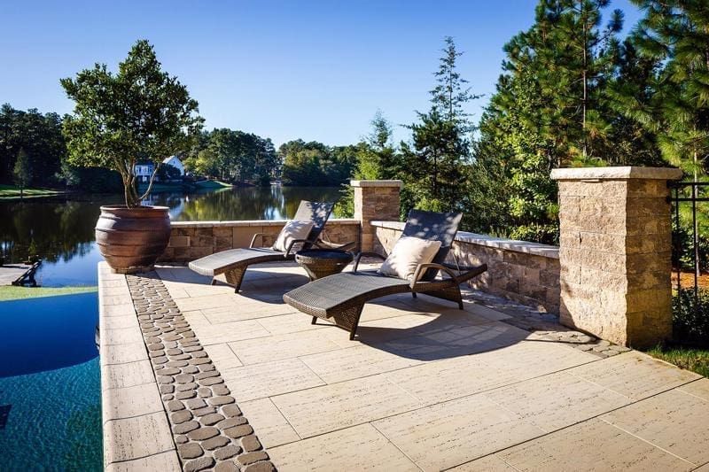 Techo-Bloc - Bali Travertina Raw Coping 11