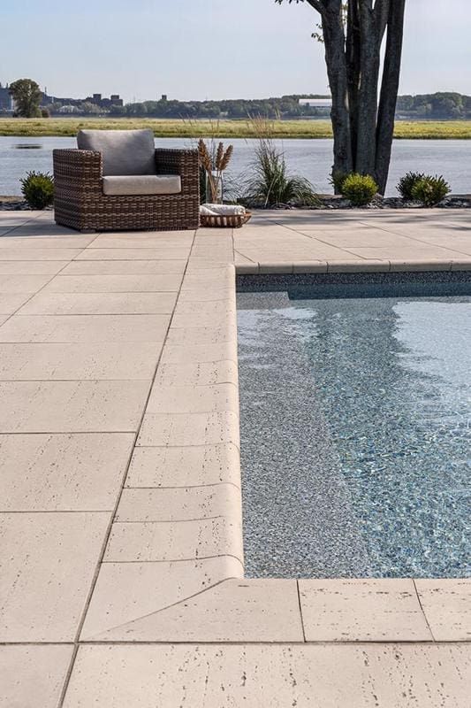 Techo-Bloc - Bali Travertina Raw Coping 8