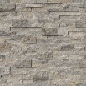 MSI - Travertine Rockmount 6 x 24 Stacked Stone Panels