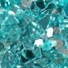 Aqua Blue Fire Glass
