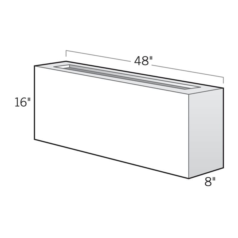 Kindred Outdoors & Surrounds - Straight Seating Wall