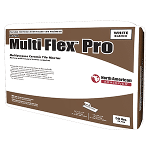 North American Adhesives Multi Flex Pro - Multipurpose Ceraminc Tile Mortar