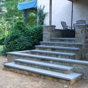 Bluestone Thermal Finish Treads - Blue Blue