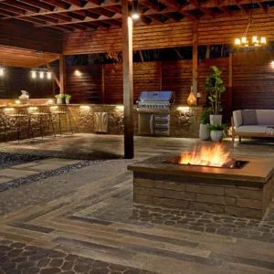 Techo-Bloc - Brandon Fire Pit