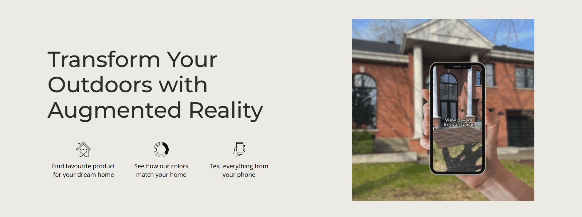 Transform Your Outdoors with Augmented Reality