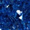 Sapphire Blue Fire Glass