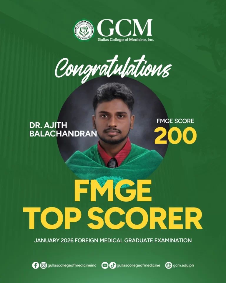 FMGE Top Scorer DR. Ajith Balachandran
