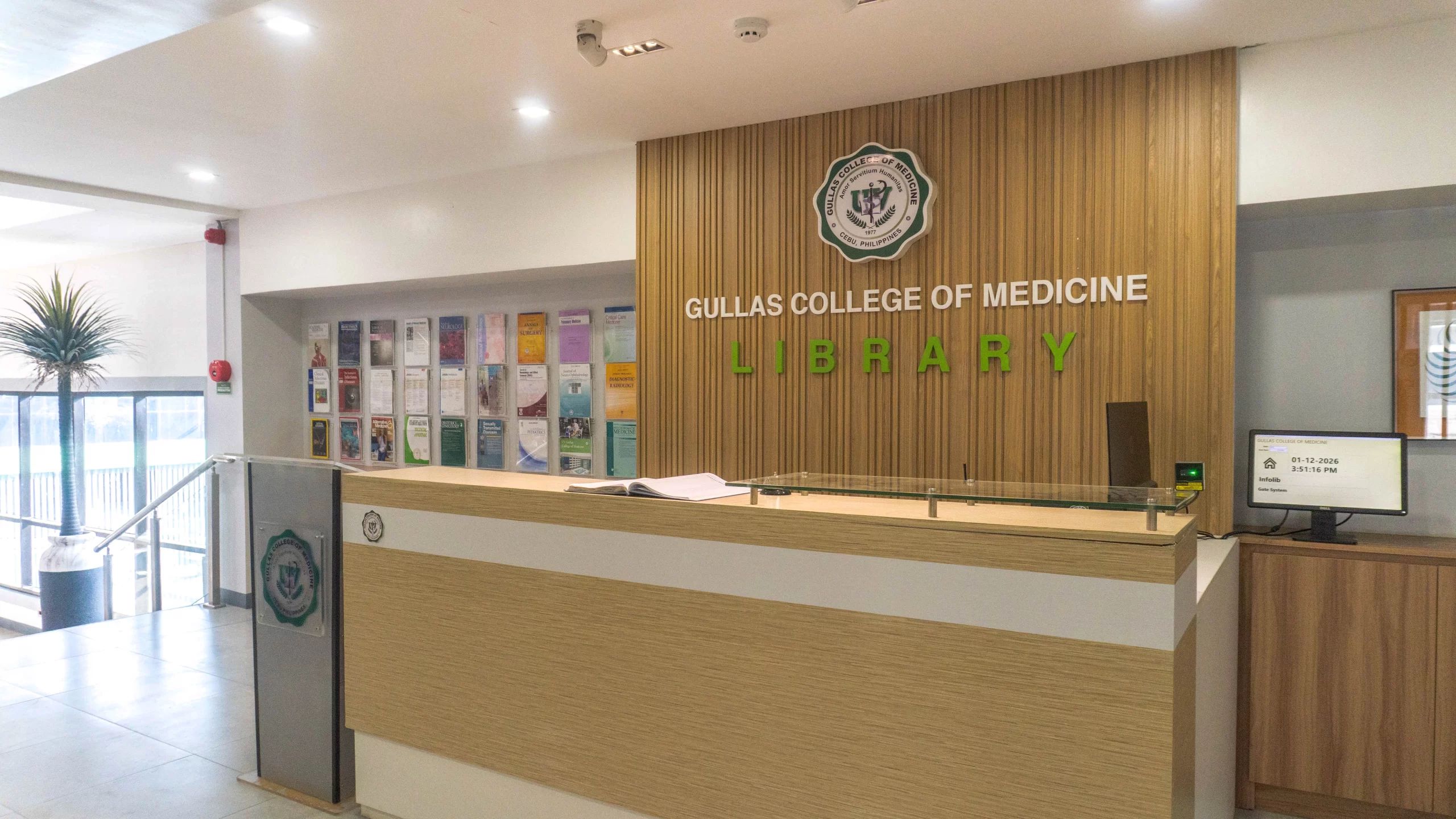 Gullas College of Medicine, Library