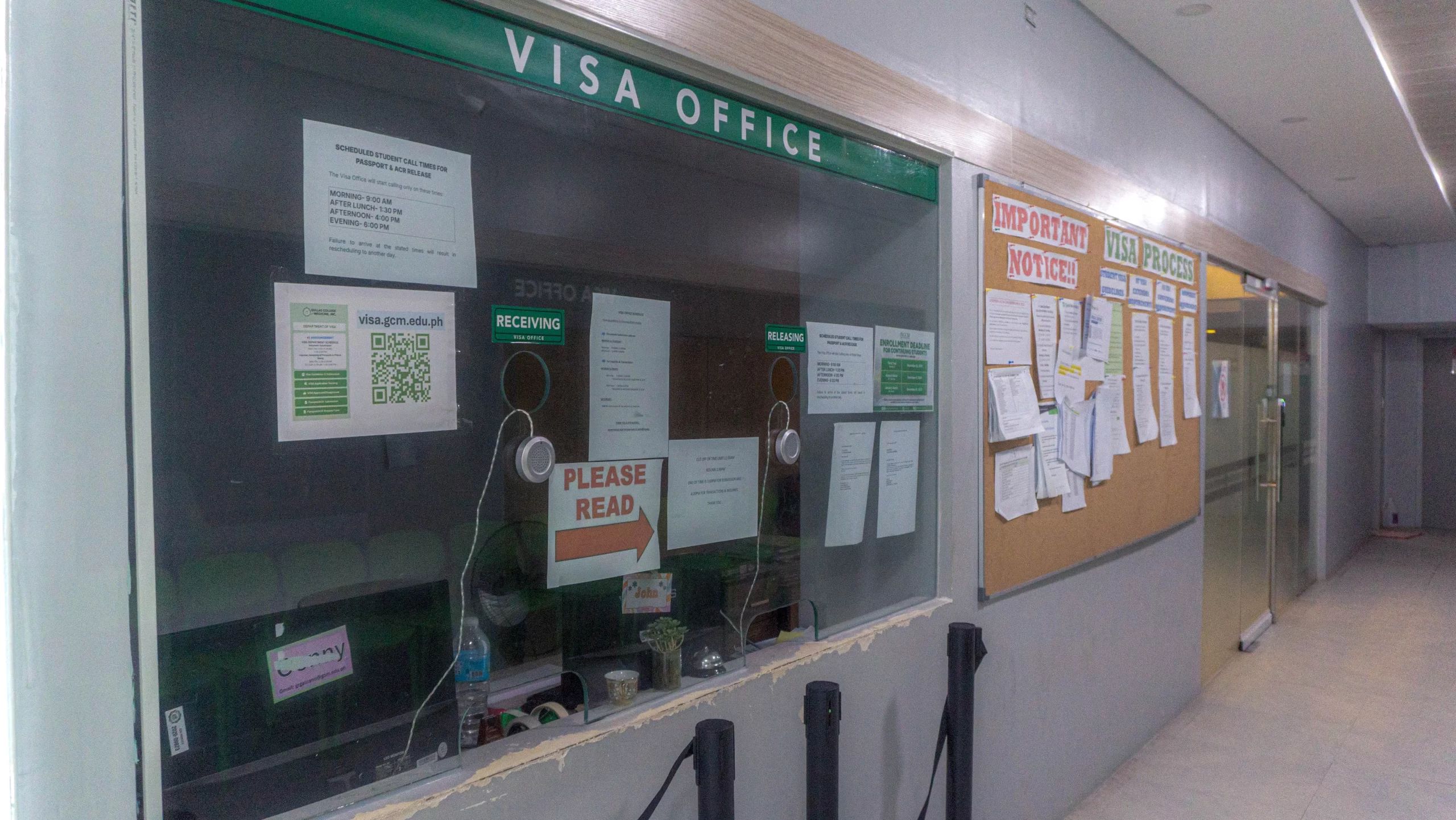 Gullas College of Medicine, Visa Office