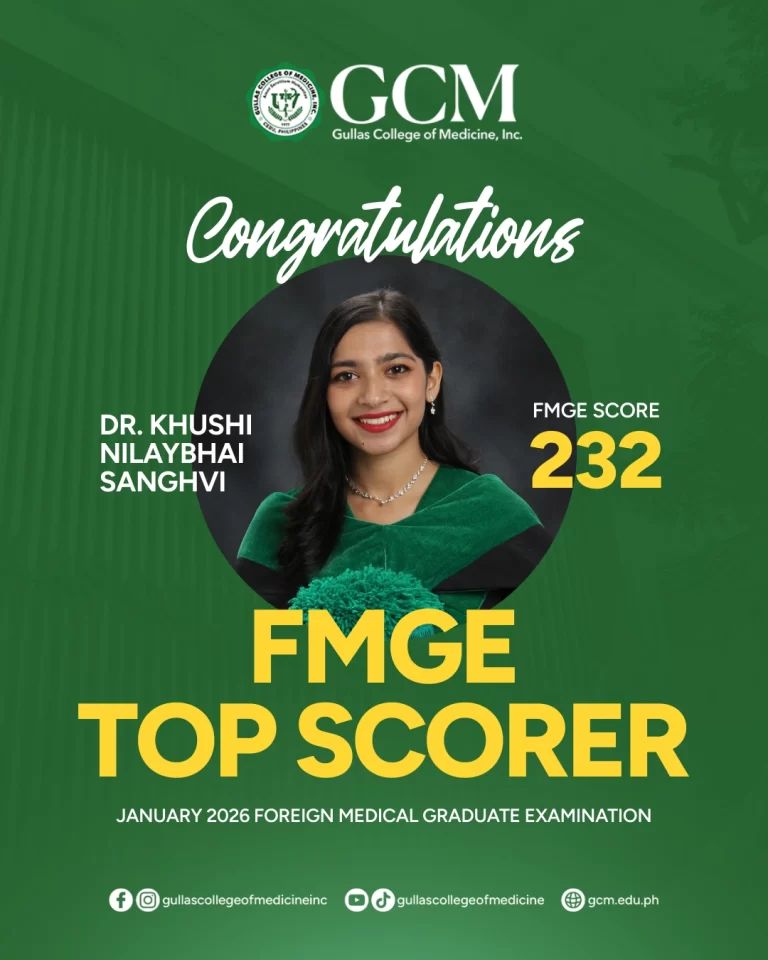 FMGE Top Scorer DR. Khushi Nilaybhai Sanghvi